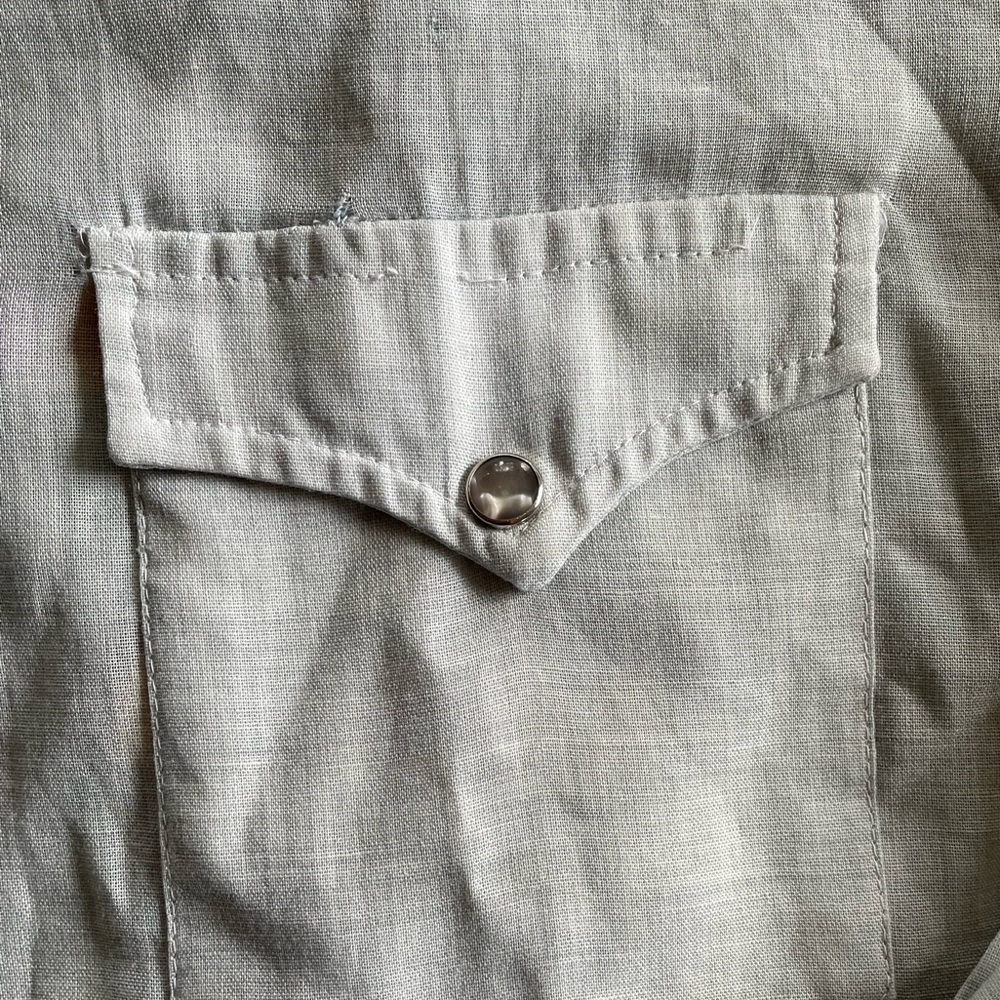 Wrangler permanent press shirt with embroidery - Picture 4 of 16